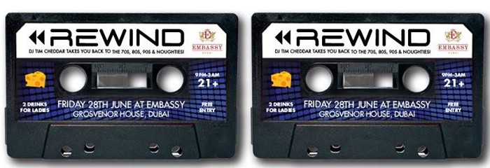 ◀◀ REWIND @ Embassy with DJ Tim Cheddar | FREE Entry ◀◀ REWIND @ Embassy with DJ Tim Cheddar | FREE Entry