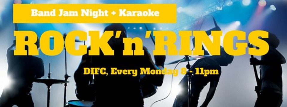 ROCK 'n' RINGS! Band Jam Night + Karaoke ROCK 'n' RINGS! Band Jam Night + Karaoke