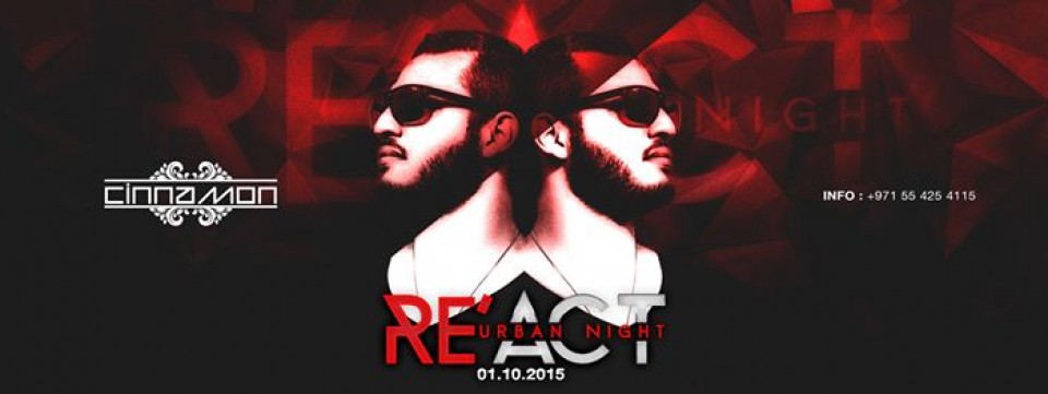 Re'Act - Urban Night featuring Dj Ramz- Grand Opening-01.10.2015 Re'Act - Urban Night featuring Dj Ramz- Grand Opening-01.10.2015