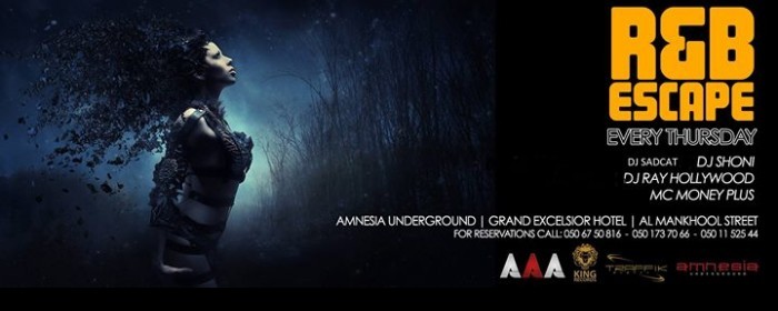 RnB ESCAPE "Every Thursday" RnB ESCAPE "Every Thursday"