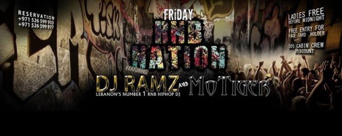 Rnb Nation with RAMZ & MO TIGER at THE FABRIC Dubai Rnb Nation with RAMZ & MO TIGER at THE FABRIC Dubai