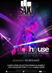 SAX Club: DOLLHOUSE Feat DJ Roland "KEEP CALM IT'S LADIES NIGHT"