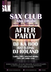 SAX Club: NYE Afterparty (January 2nd) - Ladies FREE drinks!