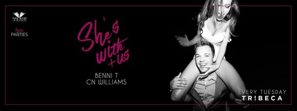 SHES WITH US! TR!BECA in JBR! SHES WITH US! TR!BECA in JBR!