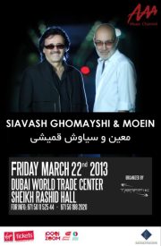 SIAVASH GHOMAYSHI & MOIEN Live in Dubai SIAVASH GHOMAYSHI & MOIEN Live in Dubai
