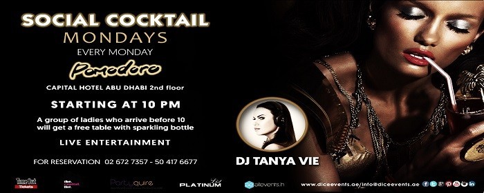 SOCIAL COCKTAIL MONDAYS