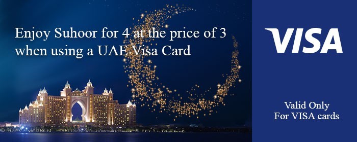 SUHOOR at ASATEER, ATLANTIS THE PALM SUHOOR at ASATEER, ATLANTIS THE PALM