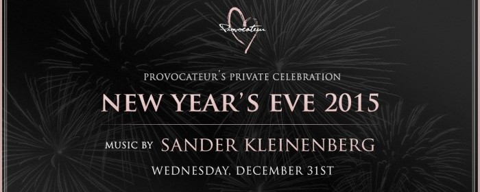 Sander Kleinenberg for New Year’s Eve Sander Kleinenberg for New Year’s Eve