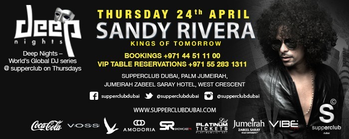 Sandy Rivera @ supperclub