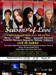Seasons of Love - Aiza Seguerra, Sitti Navarro, Duncan Ramos, Nyoy Volante, Princess Velasco