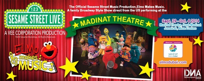 Sesame Street LIVE Elmo Makes Music DUBAI Sesame Street LIVE Elmo Makes Music DUBAI