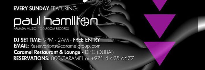 Signature Sunday @ Caramel