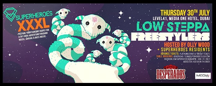 !Superheroes XXXL // LOW STEPPA & FREESTYLERS !Superheroes XXXL // LOW STEPPA & FREESTYLERS