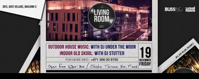 THE LIVING ROOM - DEC 19TH THE LIVING ROOM - DEC 19TH