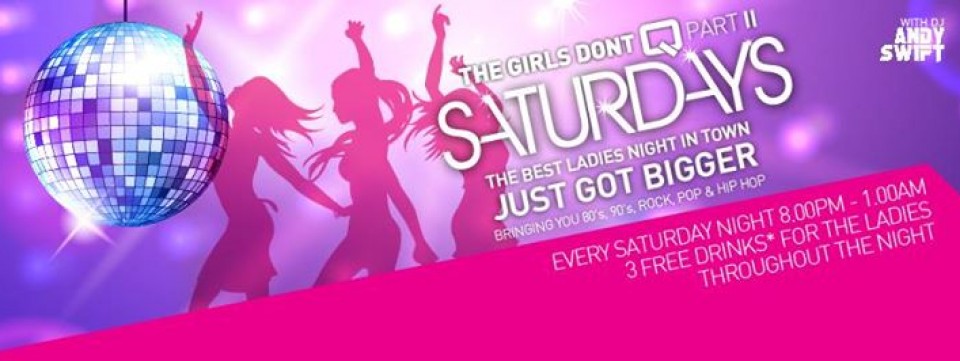 THE SATURDAYS LADIES' NIGHT