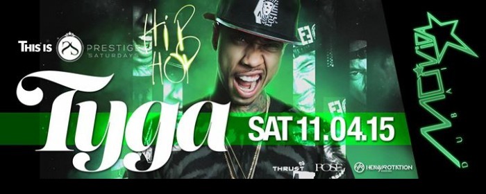 TYGA - performing LIVE at PRESTIGE SATURDAYS at MOVIDA DUBAI