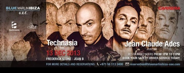 Technasia and Jean Claude Ades @ Blue Marlin Ibiza UAE Technasia and Jean Claude Ades @ Blue Marlin Ibiza UAE