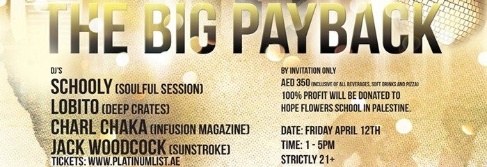 The Big Payback Boat Party The Big Payback Boat Party