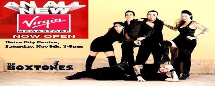 The Boxtones at Virgin Megastore Grand Re-Opening (Deira City Centre)