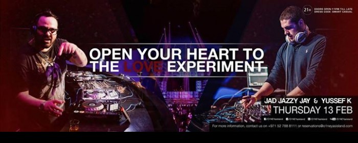 The Experiment LOVE edition ft. Jad Jazzy Jay & Yussef K The Experiment LOVE edition ft. Jad Jazzy Jay & Yussef K