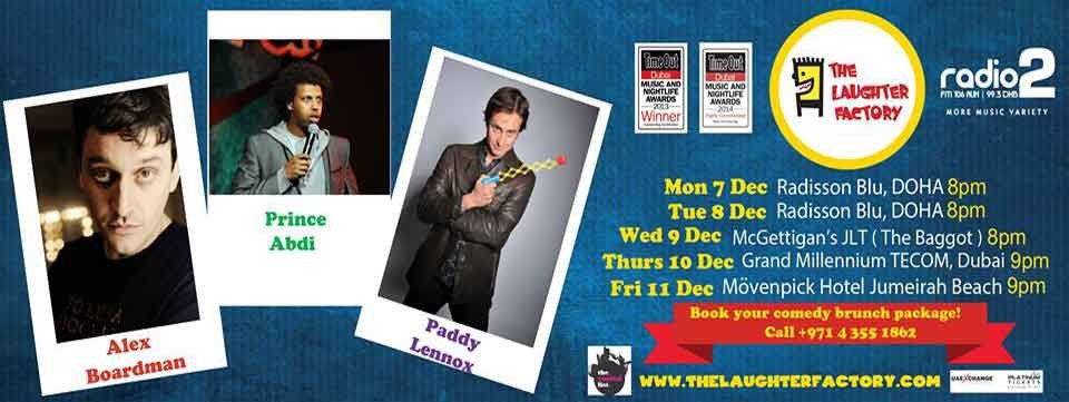 The Laughter Factory - December The Laughter Factory - December