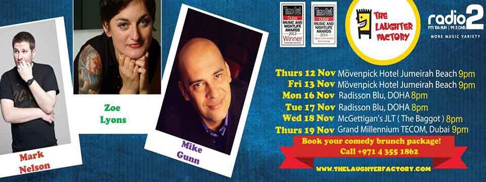 The Laughter Factory - November The Laughter Factory - November