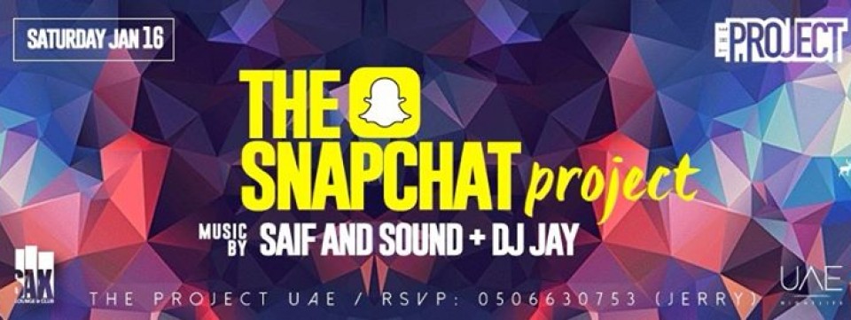 The Snapchat Project | SAX Abu Dhabi