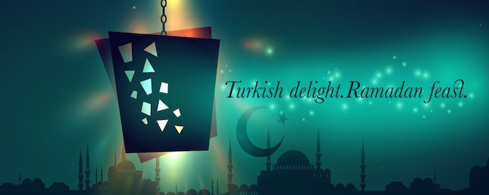 Turkish delight. Ramadan feast.