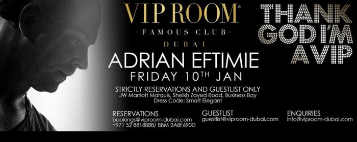 VIP Room - THANK GOD I'M A VIP