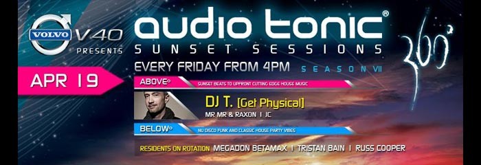 Volvo V40 presents audio tonic ‘Sunset Sessions’ with DJ T (Get Physical)
