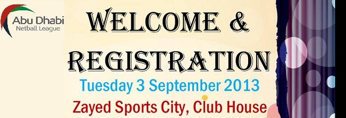 Welcome & Registration Night - Season 27 (2013/2014)