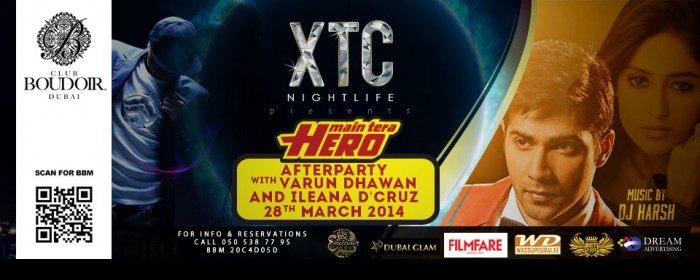 XTC Celebrity nite with "Main Tera Hero"