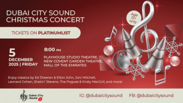 A Christmas Concert Presented By The Award Winning Dubai City Sound in Dubai