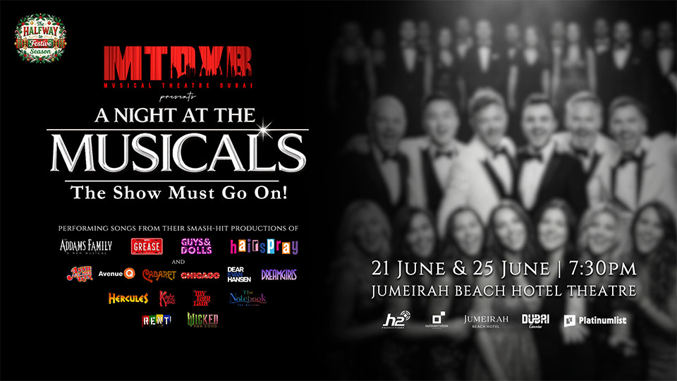 A Night at the Musicals at the Jumeirah Beach Hotel Theatre