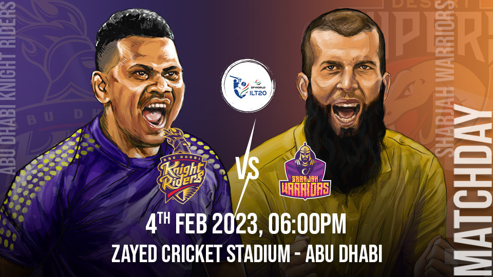 Ad Knight Riders AD Knight Riders vs. Sharjah Warriors - DP World International League ...