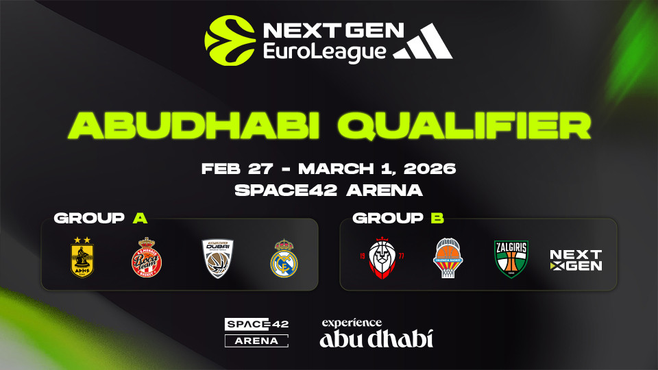 Adidas NextGen EuroLeague in Abu Dhabi
