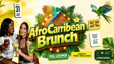Brunch Afro-Caribéen au SOL Lounge, The Diplomat Radisson Blu Hotel, Residence & Spa