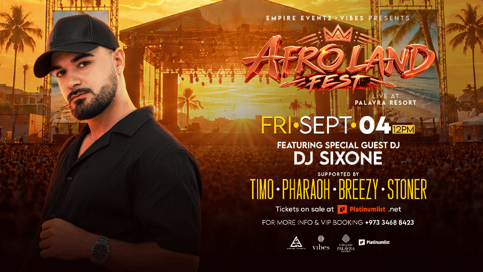 Afro Land Fest at Palavra Resort, Bahrain 2026 Bahrain