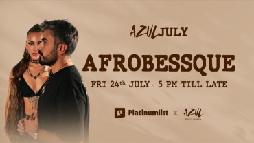 Afrobessque live at Azul Beach, Bahrain