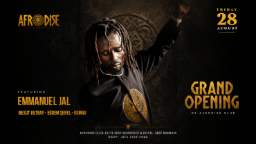 Afrodise Club Grand Opening ft. Emmanuel Jal, Bahrain