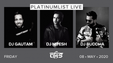 AKS with DJ Gautam, DJ Nitesh, DJ Buddha