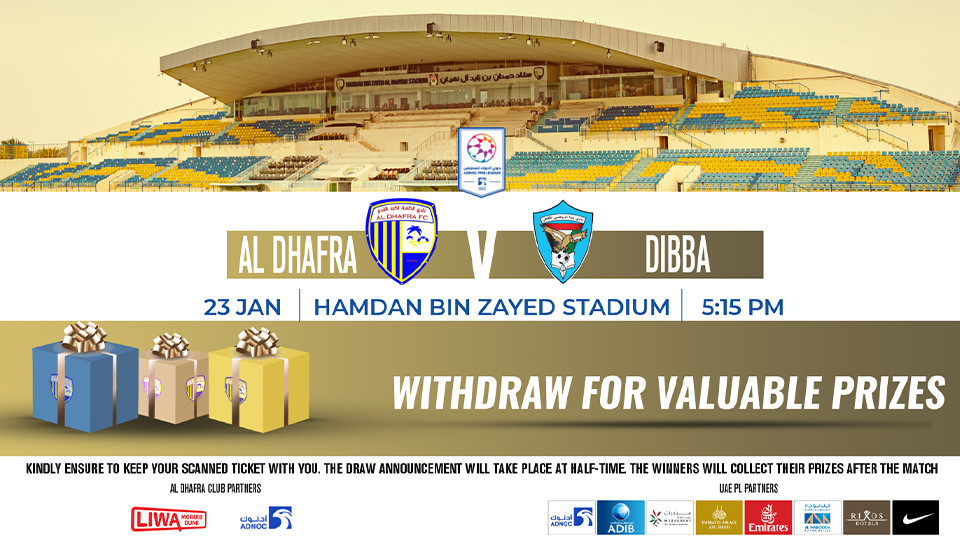 Al Dhafra FC vs Dibba FC