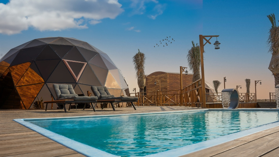 Al Marmoom Domes Desert Glamping & Dining experience in Dubai 2025 United Arab Emirates