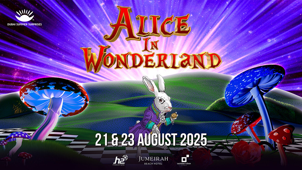 Alice in Wonderland at Jumeirah Beach Hotel