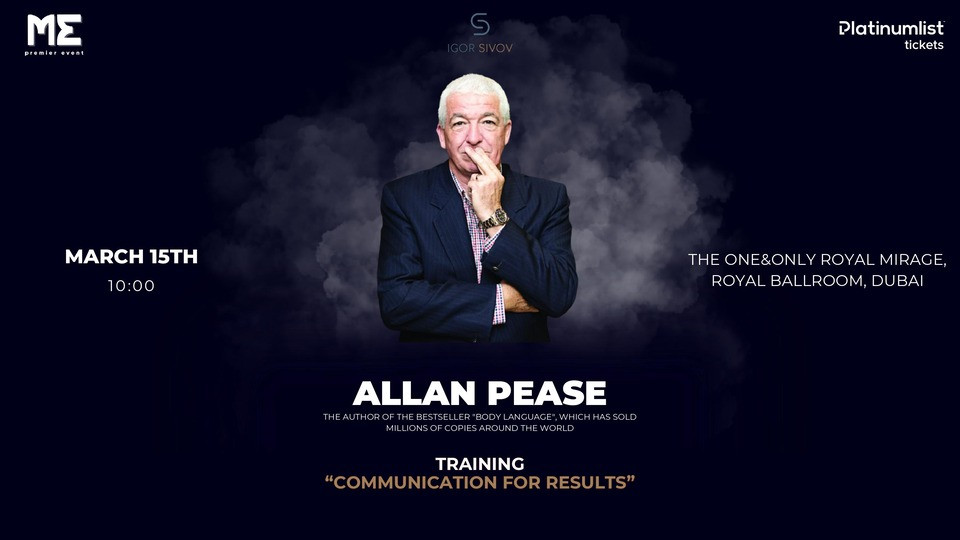 Allan Pease - Bestselling Author in Dubai