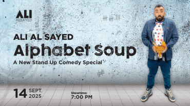 Ali Al Sayed: Alphabet Soup stand up comedy special in Dubai