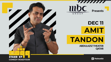 Spectacle de stand-up d'Amit Tandon en direct au Qatar