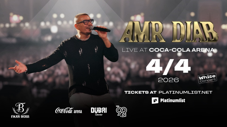 Amr Diab 2026 in Dubai