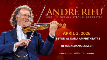 Andre Rieu at Beyon Al Dana Amphitheatre, Bahrain