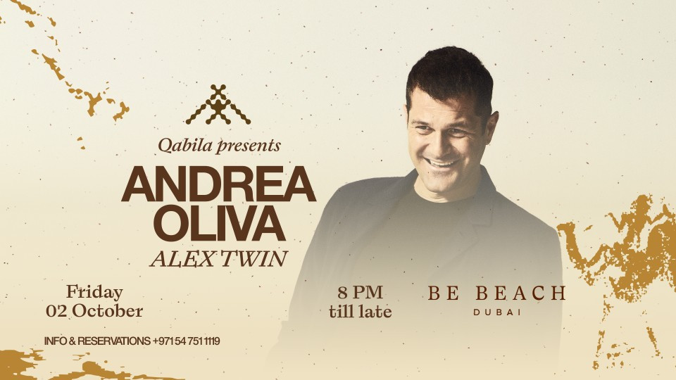 Andrea Oliva at Be Beach Dubai 3